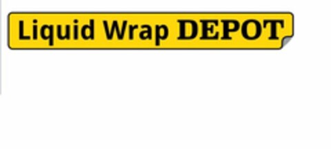 LIQUID WRAP DEPOT Logo (USPTO, 15.01.2015)