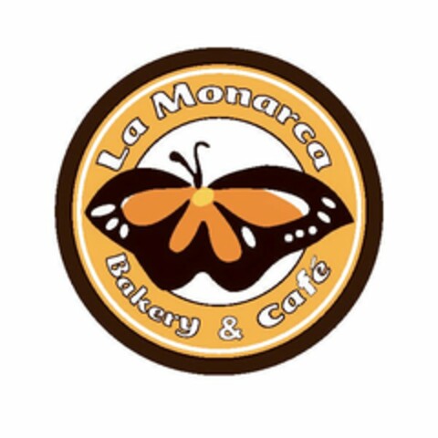 LA MONARCA BAKERY & CAFÉ Logo (USPTO, 01.04.2015)