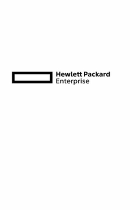 HEWLETT PACKARD ENTERPRISE Logo (USPTO, 04/14/2015)