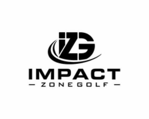 IZG IMPACT ZONE GOLF Logo (USPTO, 05/21/2015)