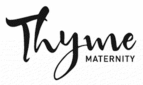 THYME MATERNITY Logo (USPTO, 05/21/2015)