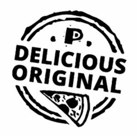 P DELICIOUS ORIGINAL Logo (USPTO, 06/05/2015)