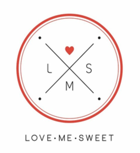 LOVE ME SWEET L M S Logo (USPTO, 25.07.2016)