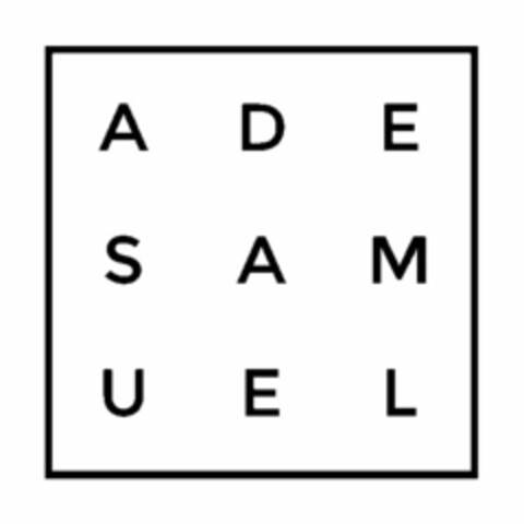 A D E S A M U E L Logo (USPTO, 08/08/2016)