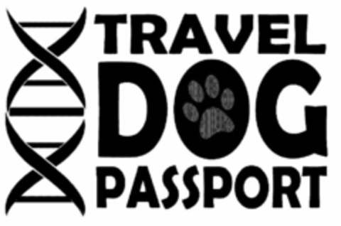 TRAVEL DOG PASSPORT Logo (USPTO, 11.04.2017)