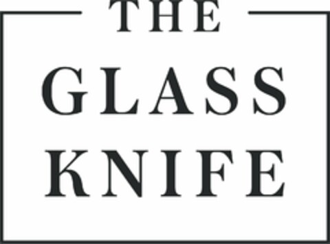 THE GLASS KNIFE Logo (USPTO, 01.05.2017)