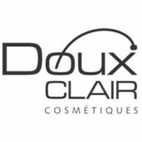 DOUX CLAIR COSMÉTIQUES Logo (USPTO, 08.05.2017)