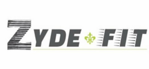 ZYDE FIT Logo (USPTO, 01.08.2017)