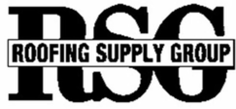 RSG ROOFING SUPPLY GROUP Logo (USPTO, 02.08.2017)