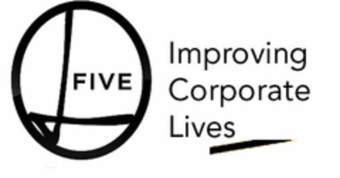 L FIVE IMPROVING CORPORATE LIVES Logo (USPTO, 08/09/2017)
