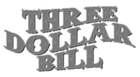 THREE DOLLAR BILL Logo (USPTO, 15.08.2017)