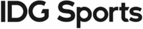 IDG SPORTS Logo (USPTO, 28.08.2017)