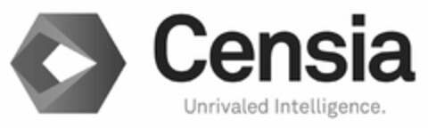 CENSIA UNRIVALED INTELLIGENCE. Logo (USPTO, 14.12.2017)