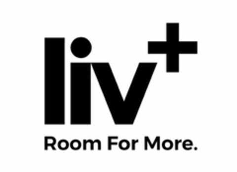 LIV+ ROOM FOR MORE. Logo (USPTO, 02.05.2018)
