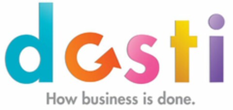 DOSTI HOW BUSINESS IS DONE. Logo (USPTO, 31.05.2018)