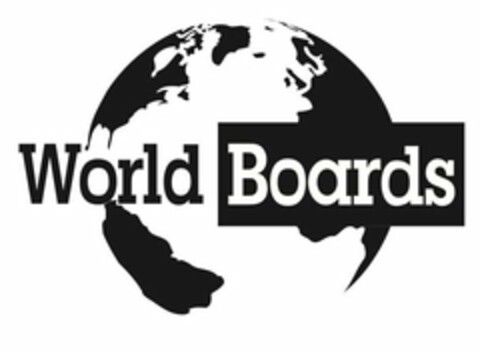 WORLD BOARDS Logo (USPTO, 06/19/2018)