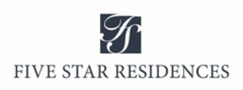 FS FIVE STAR RESIDENCES Logo (USPTO, 06/21/2018)