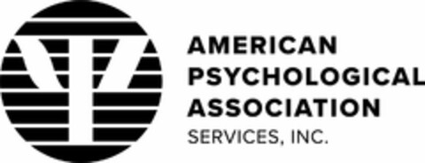 AMERICAN PSYCHOLOGICAL ASSOCIATION SERVICES, INC. Logo (USPTO, 29.05.2019)