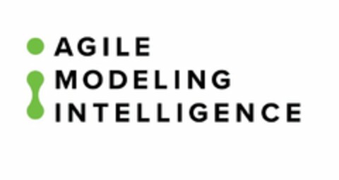 AGILE MODELING INTELLIGENCE Logo (USPTO, 06/21/2019)