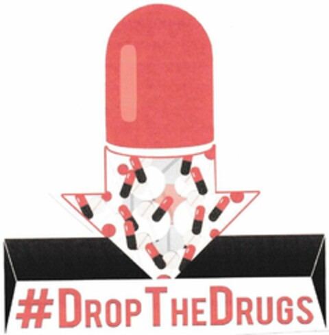 #DROPTHEDRUGS Logo (USPTO, 31.08.2019)