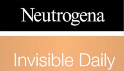 NEUTROGENA INVISIBLE DAILY Logo (USPTO, 09/05/2019)