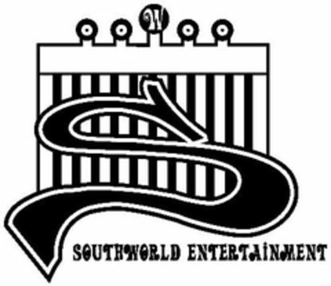 S W SOUTHWORLD ENTERTAINMENT Logo (USPTO, 19.09.2019)