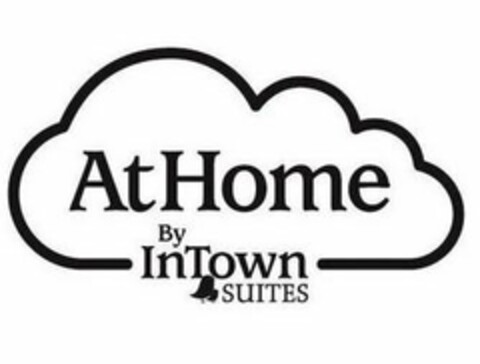 AT HOME BY INTOWN SUITES Logo (USPTO, 09/26/2019)