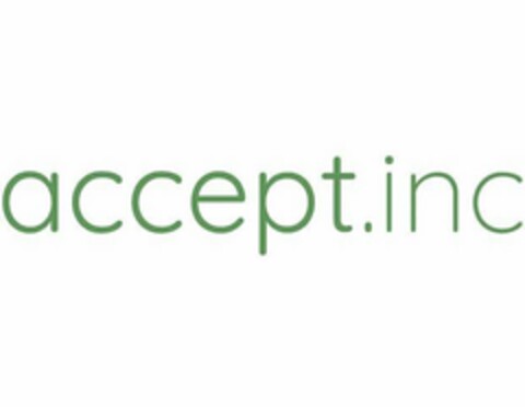 ACCEPT.INC Logo (USPTO, 03/02/2020)