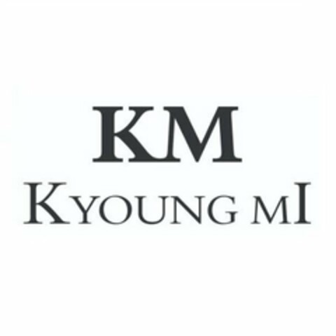 KM KYOUNG MI Logo (USPTO, 07/27/2020)