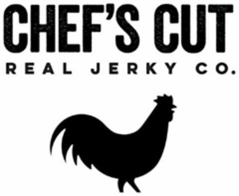 CHEF'S CUT REAL JERKY CO. Logo (USPTO, 08/27/2020)