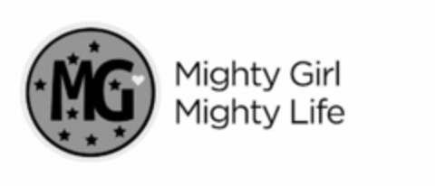 MG MIGHTY GIRL MIGHTY LIFE Logo (USPTO, 11.09.2020)