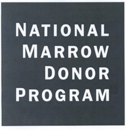 NATIONAL MARROW DONOR PROGRAM Logo (USPTO, 16.02.2009)