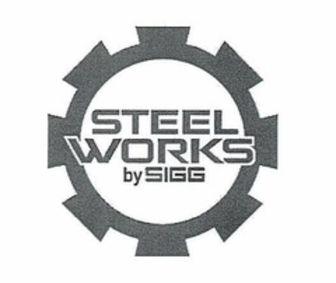 STEEL WORKS BY SIGG Logo (USPTO, 26.02.2009)
