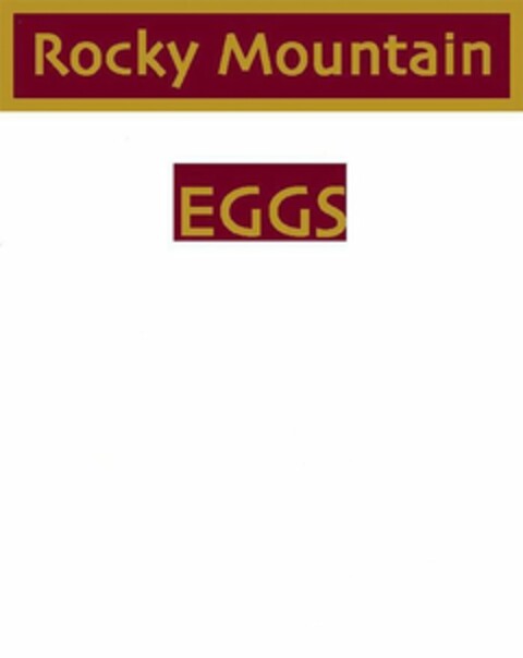 ROCKY MOUNTAIN EGGS Logo (USPTO, 27.04.2009)