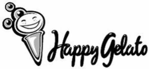 HAPPY GELATO Logo (USPTO, 08/31/2009)