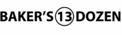 BAKER'S 13 DOZEN Logo (USPTO, 11/24/2009)