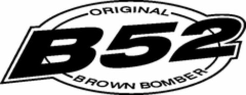 B52 ORIGINAL BROWN BOMBER Logo (USPTO, 09.12.2009)