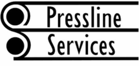 PRESSLINE SERVICES Logo (USPTO, 04/27/2010)