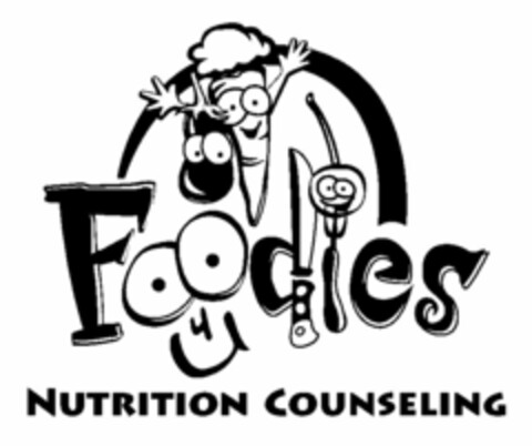 FOODIES 4 U NUTRITION COUNSELING Logo (USPTO, 02.07.2010)
