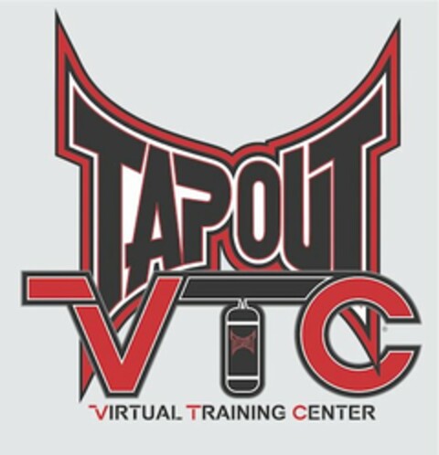 TAPOUT TAPOUT VTC VIRTUAL TRAINING CENTER Logo (USPTO, 08/25/2010)