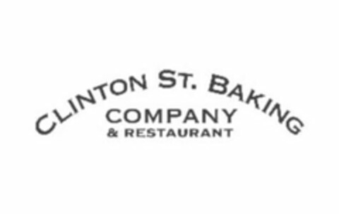 CLINTON ST. BAKING COMPANY & RESTAURANT Logo (USPTO, 30.09.2010)