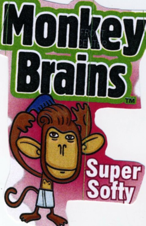 MONKEY BRAINS SUPER SOFTY Logo (USPTO, 05.10.2010)