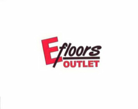 EFLOORS OUTLET Logo (USPTO, 11.11.2010)