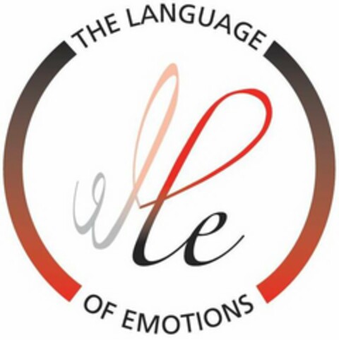 LE LE THE LANGUAGE OF EMOTIONS Logo (USPTO, 11/12/2010)
