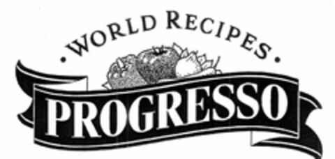 WORLD RECIPES PROGRESSO Logo (USPTO, 01.12.2010)