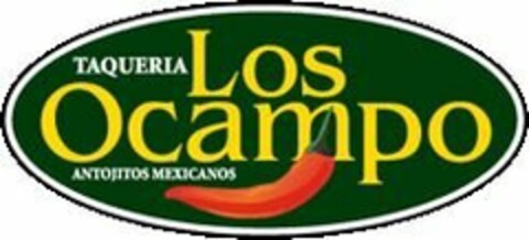 TAQUERIA LOS OCAMPO ANTOJITOS MEXICANOS Logo (USPTO, 18.02.2011)