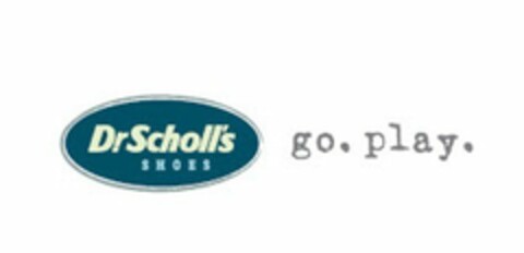 DR. SCHOLL'S SHOES GO. PLAY. Logo (USPTO, 05/03/2011)