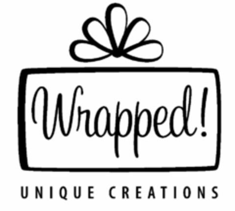 WRAPPED! UNIQUE CREATIONS Logo (USPTO, 01.06.2011)
