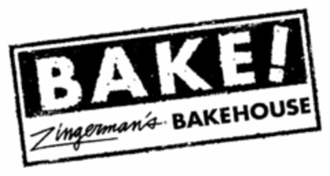 BAKE! ZINGERMAN'S BAKEHOUSE Logo (USPTO, 02/03/2012)