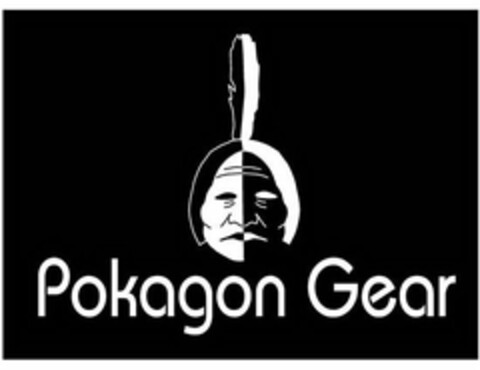 POKAGON GEAR Logo (USPTO, 23.03.2012)